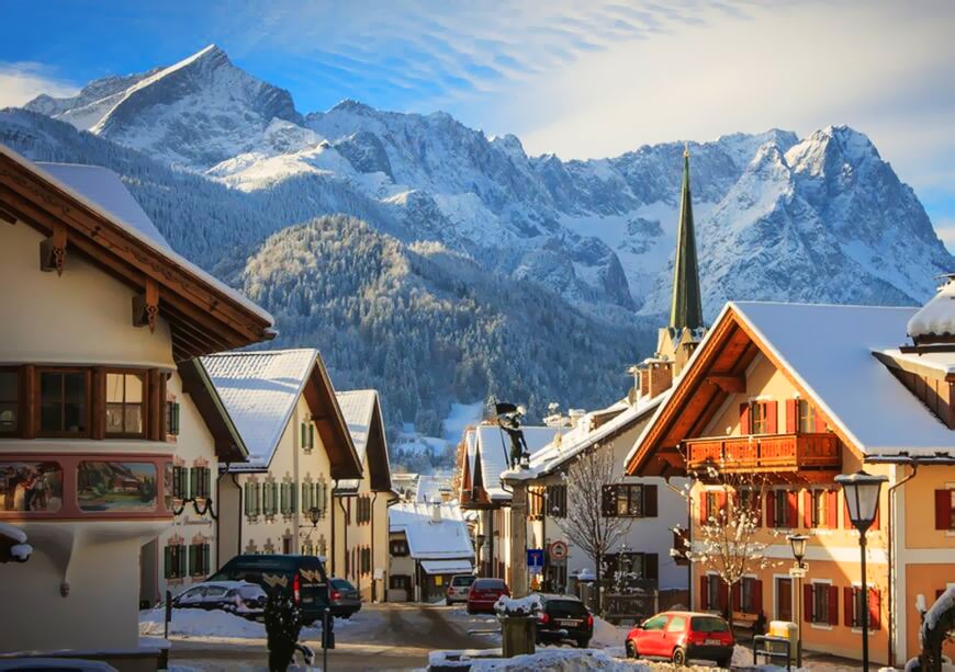 Garmisch-Partenkirchen ski resort Transfer from Munich airport